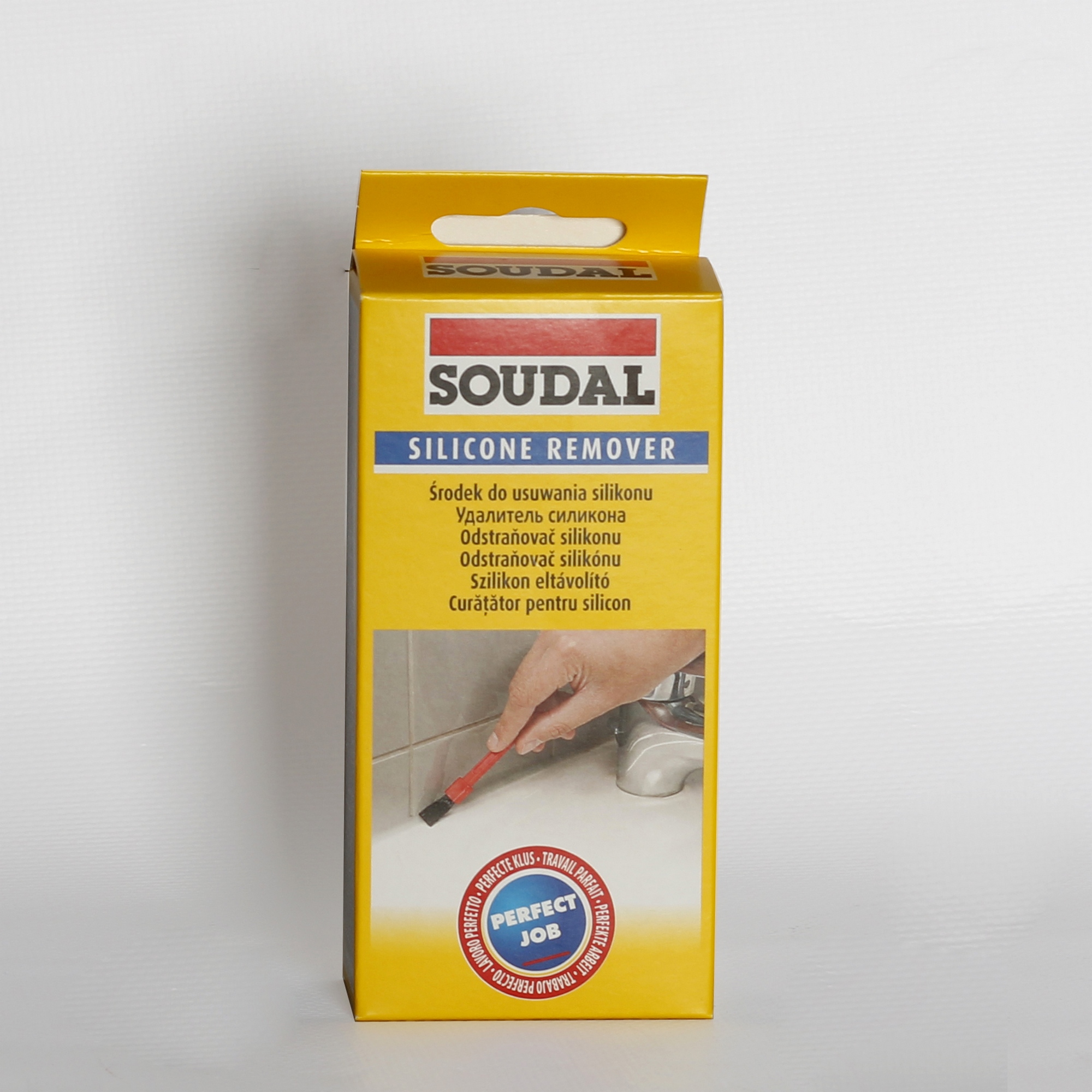 სილიკონის მოსაცილებელი Soudal Silicone Remover 100 მლ — სილიკონი და ჰერმეტკი